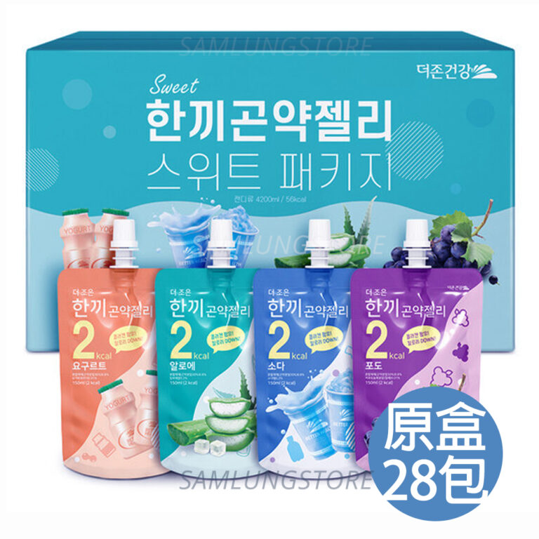 The Zoen - 原盒28包 韓國 2卡路里低卡 瘦身代餐蒟蒻果凍6