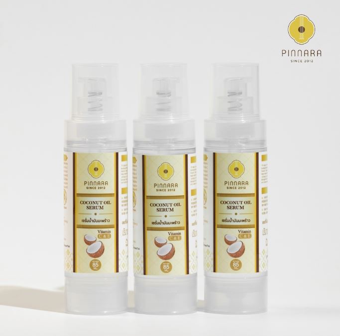 PINNARA 泰國 椰子精華液 85ml (適用於臉部 手部 身體和頭髮)